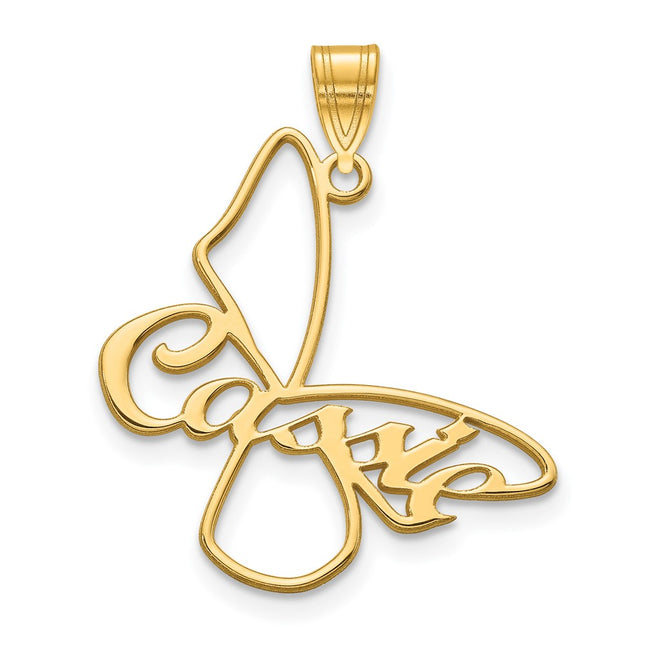 14k Yellow Gold Pendants Style XNA1026Y - Classique Jewelry Inc.
