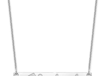 14k White Gold Jewelry Style XNA1041W - Classique Jewelry Inc.