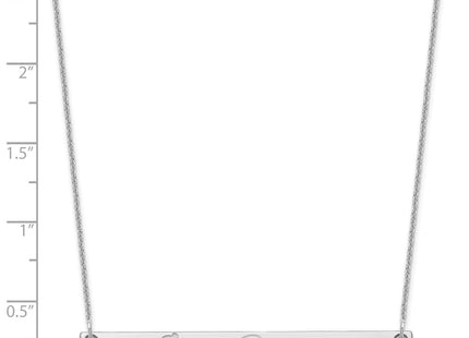 14k White Gold Jewelry Style XNA1042W - Classique Jewelry Inc.