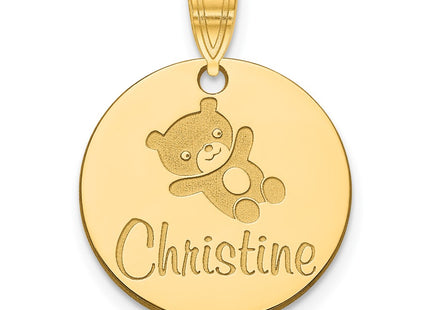 14k Yellow Gold Pendants Style XNA1046Y - Classique Jewelry Inc.
