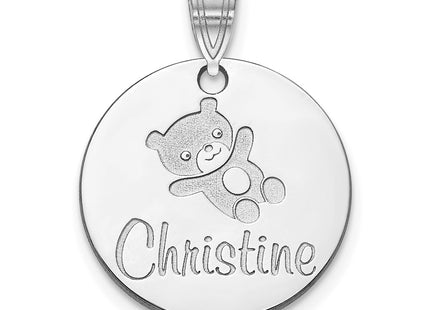 14k White Gold Pendants Style XNA1046W - Classique Jewelry Inc.