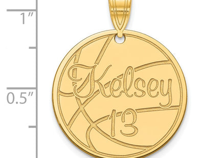 14k Yellow Gold Pendants Style XNA1047Y - Classique Jewelry Inc.
