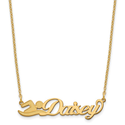 Customized Nameplate Necklace - SS/Gold Plated
