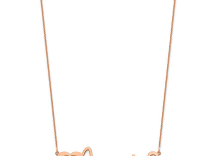 14k Rose Gold Jewelry Style XNA1051R - Classique Jewelry Inc.