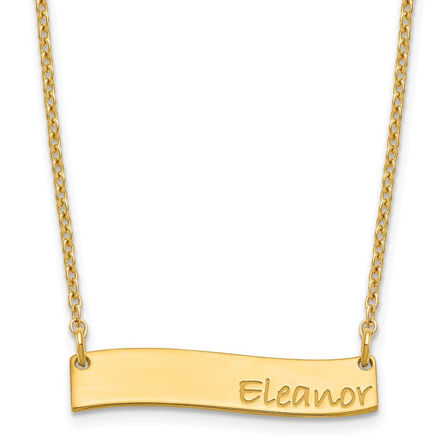 SS/Gold Plated Jewelry Style XNA1074GP - Classique Jewelry Inc.