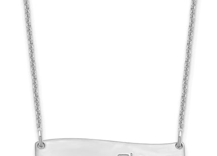 14k White Gold Jewelry Style XNA1074W - Classique Jewelry Inc.