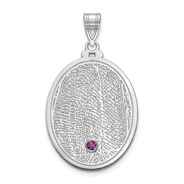 10k White Gold Pendants Style 10XNA1075W - Classique Jewelry Inc.