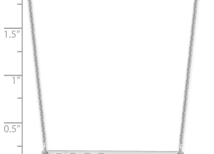 14k White Gold Jewelry Style XNA1085 - Classique Jewelry Inc.