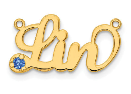 SS/Gold Plated Jewelry Style XNA1103GP - Classique Jewelry Inc.