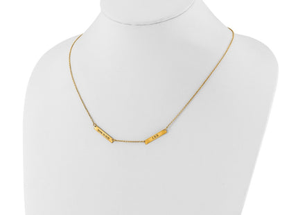 SS/Gold Plated Jewelry Style XNA1176 - Classique Jewelry Inc.