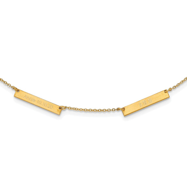 SS/Gold Plated Jewelry Style XNA1176 - Classique Jewelry Inc.