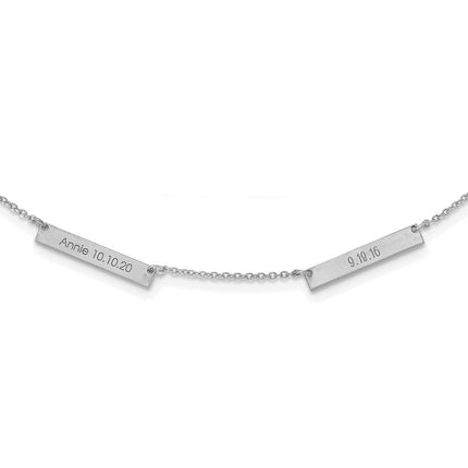 10k White Gold Jewelry Style 10XNA1176/2W - Classique Jewelry Inc.