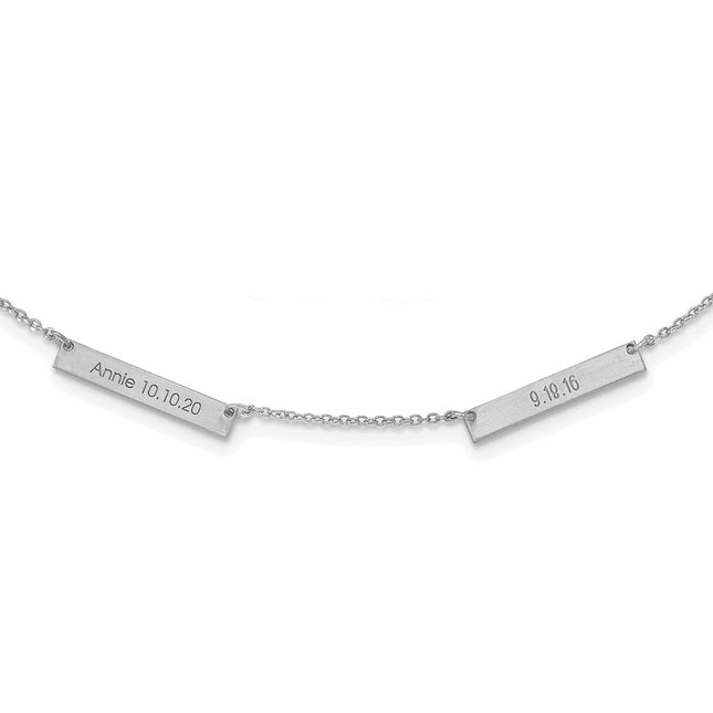 10k White Gold Jewelry Style 10XNA1176/2W - Classique Jewelry Inc.
