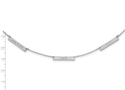 10k White Gold Jewelry Style 10XNA1176/3W - Classique Jewelry Inc.
