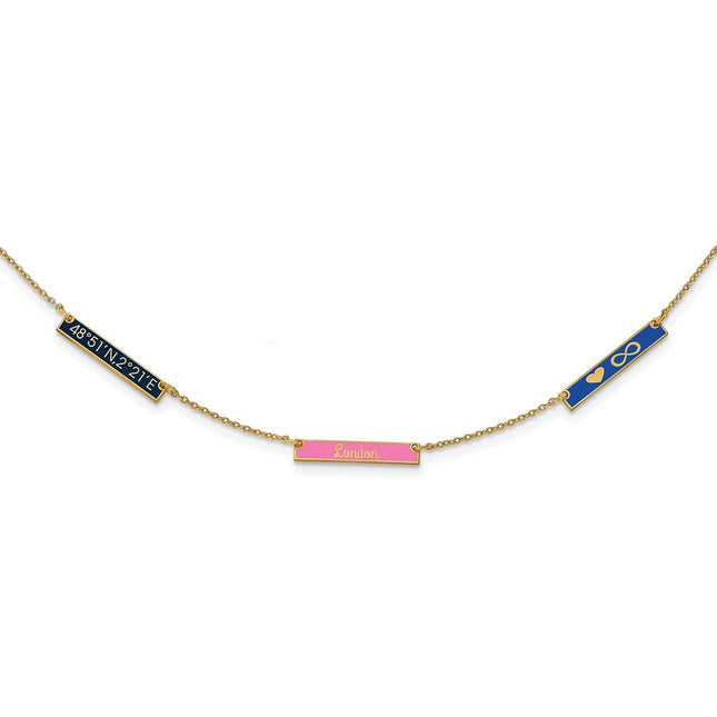 SS/Gold Plated Jewelry Style XNA1179 - Classique Jewelry Inc.