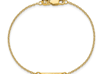 SS/Gold Plated Bracelets Style XNA1180 - Classique Jewelry Inc.