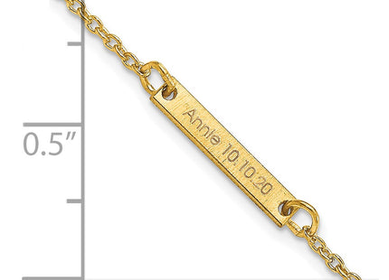 14k Yellow Gold Bracelets Style XNA1180 - Classique Jewelry Inc.