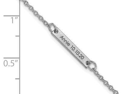 10k White Gold Bracelets Style 10XNA1180/1W - Classique Jewelry Inc.