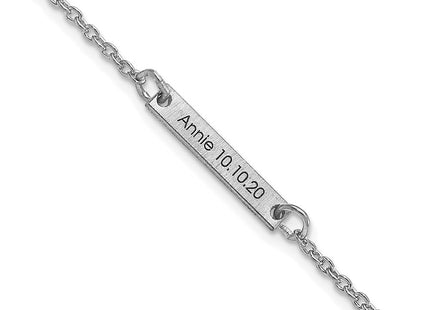 10k White Gold Bracelets Style 10XNA1180/1W - Classique Jewelry Inc.