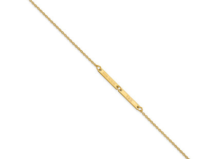 14k Yellow Gold Bracelets Style XNA1180 - Classique Jewelry Inc.