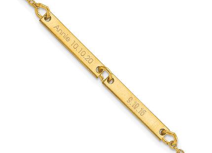 14k Yellow Gold Bracelets Style XNA1180 - Classique Jewelry Inc.