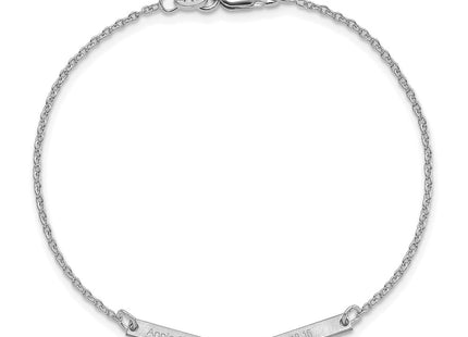 Sterling Silver Bracelets Style XNA1180 - Classique Jewelry Inc.