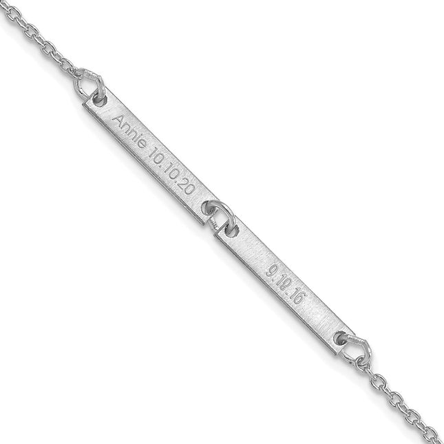 Sterling Silver Bracelets Style XNA1180 - Classique Jewelry Inc.
