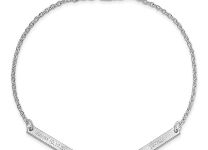 Sterling Silver Bracelets Style XNA1180 - Classique Jewelry Inc.