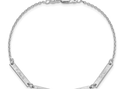 Sterling Silver Bracelets Style XNA1180 - Classique Jewelry Inc.