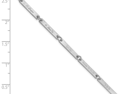 Sterling Silver Bracelets Style XNA1180 - Classique Jewelry Inc.