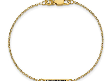 SS/Gold Plated Bracelets Style XNA1183 - Classique Jewelry Inc.