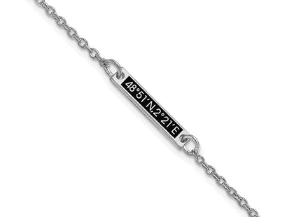 Sterling Silver Bracelets Style XNA1183 - Classique Jewelry Inc.