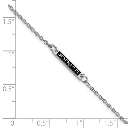 10k White Gold Bracelets Style 10XNA1183/1W - Classique Jewelry Inc.