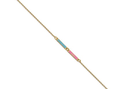 14k Yellow Gold Bracelets Style XNA1183 - Classique Jewelry Inc.