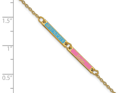14k Yellow Gold Bracelets Style XNA1183 - Classique Jewelry Inc.
