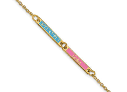 14k Yellow Gold Bracelets Style XNA1183 - Classique Jewelry Inc.