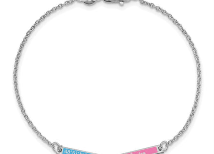 Sterling Silver Bracelets Style XNA1183 - Classique Jewelry Inc.