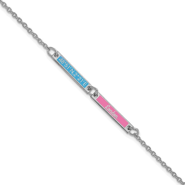 10k White Gold Bracelets Style 10XNA1183/2W - Classique Jewelry Inc.