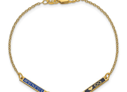 SS/Gold Plated Bracelets Style XNA1183 - Classique Jewelry Inc.
