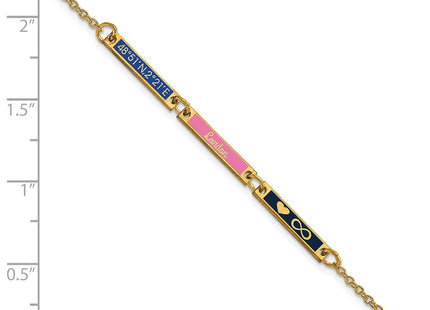 SS/Gold Plated Bracelets Style XNA1183 - Classique Jewelry Inc.