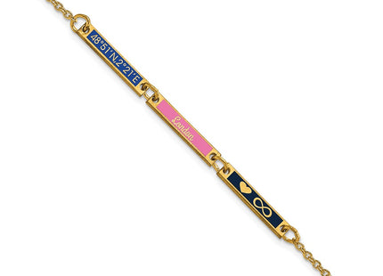 SS/Gold Plated Bracelets Style XNA1183 - Classique Jewelry Inc.