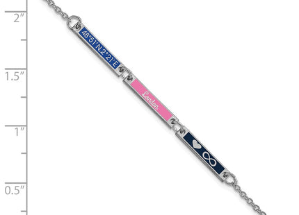 10k White Gold Bracelets Style 10XNA1183/3W - Classique Jewelry Inc.