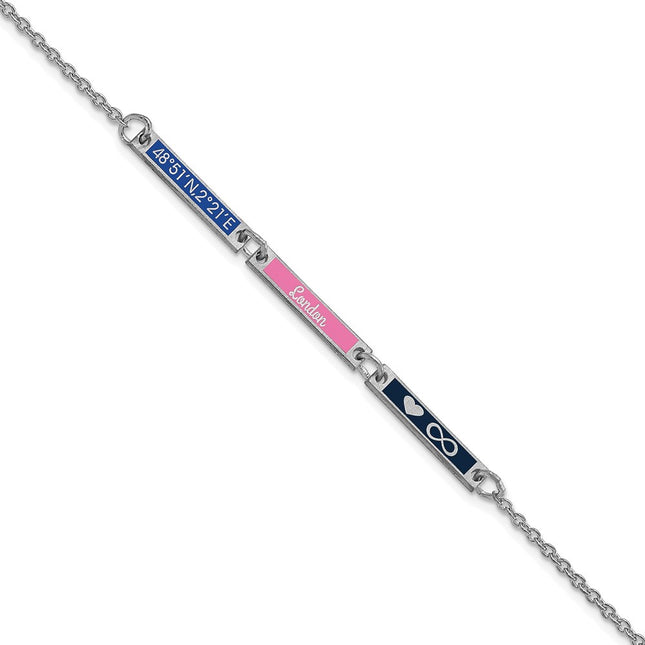 10k White Gold Bracelets Style 10XNA1183/3W - Classique Jewelry Inc.
