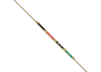 14k Yellow Gold Bracelets Style XNA1183 - Classique Jewelry Inc.