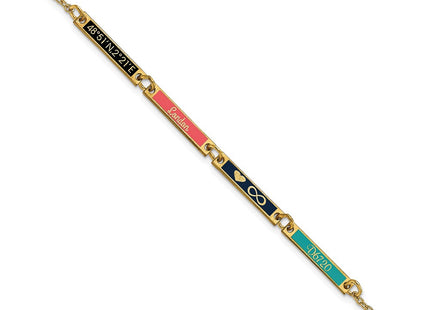 14k Yellow Gold Bracelets Style XNA1183 - Classique Jewelry Inc.