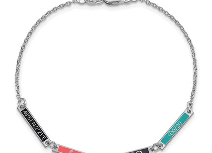 Sterling Silver Bracelets Style XNA1183 - Classique Jewelry Inc.