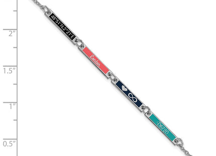 Sterling Silver Bracelets Style XNA1183 - Classique Jewelry Inc.