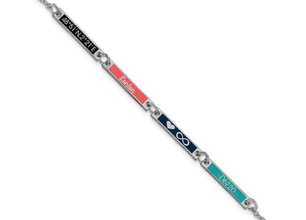 10k White Gold Bracelets Style 10XNA1183/4W - Classique Jewelry Inc.