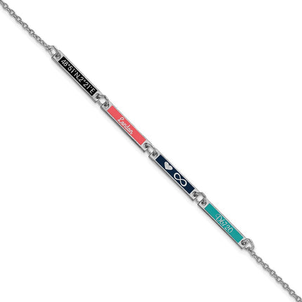 10k White Gold Bracelets Style 10XNA1183/4W - Classique Jewelry Inc.