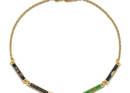 SS/Gold Plated Bracelets Style XNA1183 - Classique Jewelry Inc.